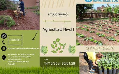 Título propio de Agricultura Nivel I por Aldeas Infantiles SOS