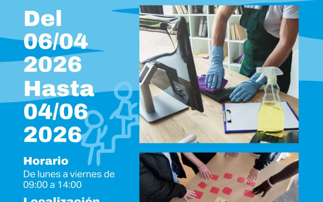 Certificado de Profesionalidad: Limpieza de espacios y superficies